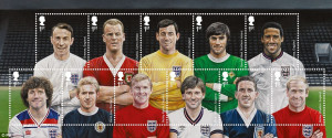 The line up: (Front row left-right) Kevin Keegan, Denis Law, Bobby ...