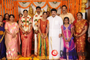 Producer Anbalaya K Prabakaran Daughter Wedding Stills