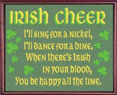 Thirteen Irish sayings, curses and blessings