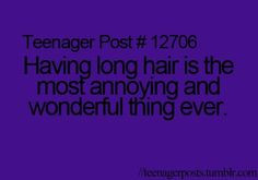 The truth #hair #quote #hairstyles #hairstyle #long #curly More