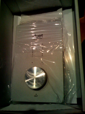 Apogee Duet, professional two-channel firewire audio interface for the ...