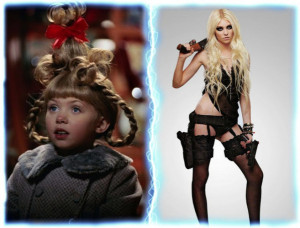 Taylor Momsen brought the character of little Cindy Loo Who to life ...