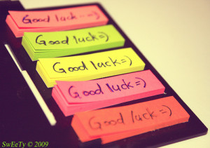 All The Best & Good Luck★
