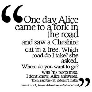 ... adventures in wonderland by lewis carroll quote made by thimble
