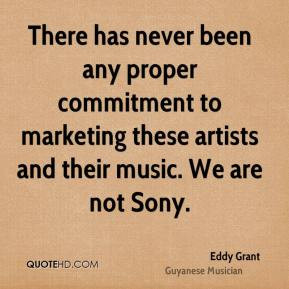 Eddy Grant - There has never been any proper commitment to marketing ...