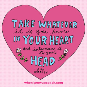 Quote taken from this post from The When I Grow Up Archives.