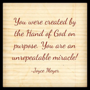 you are special and unique and one of a kind on purpose!!!! God has ...