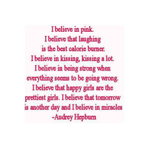 audrey hepburn quote found on polyvore my favorite quote