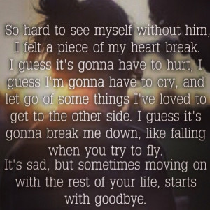 Carrie Underwood - Starts with good-bye