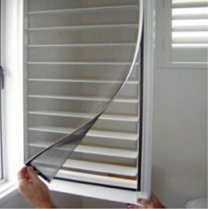 Screens measure quote and install your Louvre Blade Window Screens