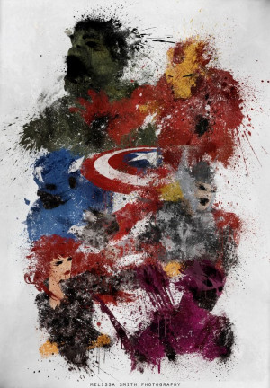 Awesome Avengers Artwork