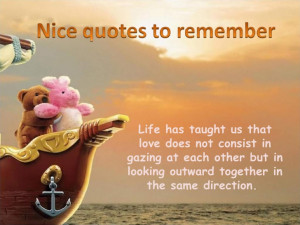 Nice quotes to remember