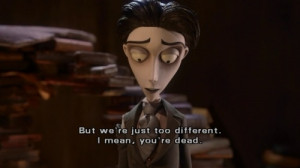 corpse bride, death, film, love, quotes