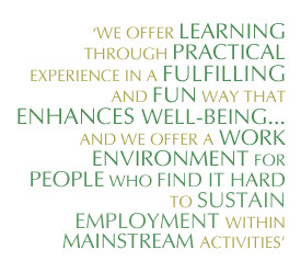 We offer learning through practical experience in a fulfilling and fun ...