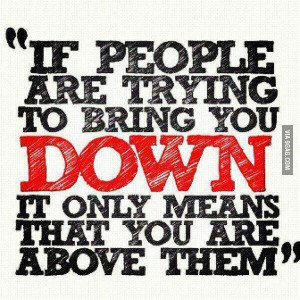 Haters can keep hating I earned my new self.