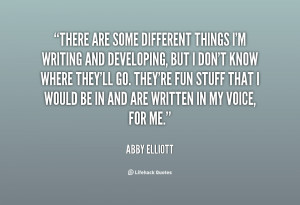 abby elliott quotes