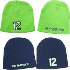 Seattle Seahawks Beanie Keep warm and show you by Seattles12thFan, $10 ...