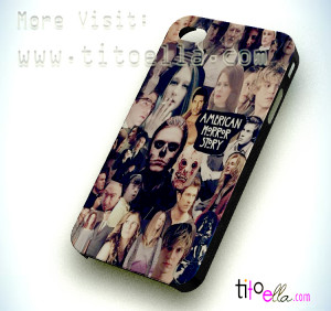 American Horror Story Collage Case for iPhone 4/4s, iPhone 5/5s ...
