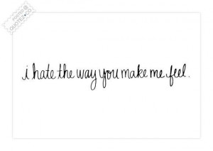 The way you make me feel quote