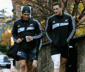 New Zealand's Hosea Gear and Sonny Bill Williams hit the streets of ...