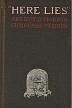 Here Lies Tombstone Sayings