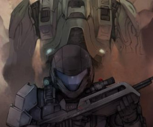 halo master chief weapons odst armor artwork games HD Wallpaper of ...
