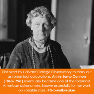 Observatory to carry out astronomical calculations, Annie Jump Cannon ...