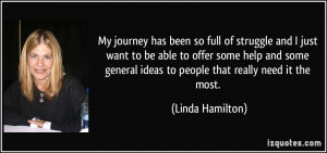 More Linda Hamilton Quotes