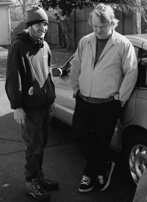 Director Todd Louiso with Philip Seymour Hoffman