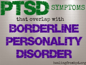 PTSD Symptoms that Overlap with BPD (Week 8: Wrapping Up Trauma ...