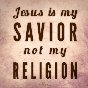 Jesus is my Savior!