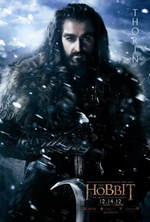 Previous Next 'The Hobbit' character posters: Thorin 12 of 17