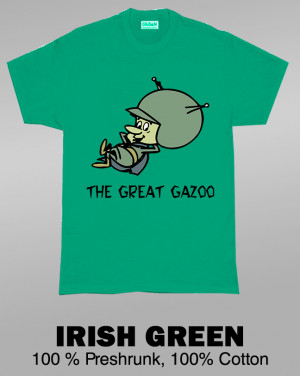 Gazoo Flintstones Martian Cartoon Character Great Gazoo T Shirt