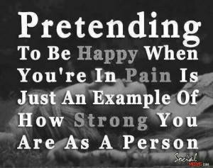 quotes #life #pretending