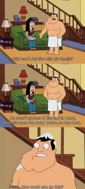 ... Sad Thing About About Jeff’s Life In American Dad Picture Quote
