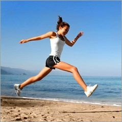 woman running - Image Page