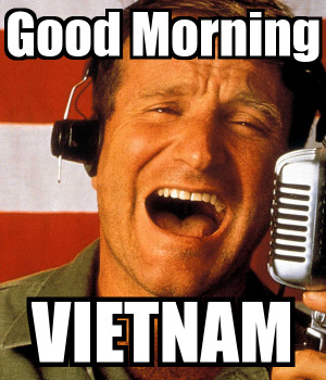 Good Morning Vietnam AC first broadcast