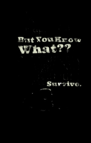 If you ever leave me baby,