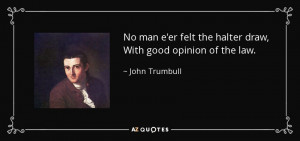 JOHN TRUMBULL QUOTES