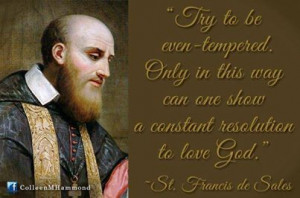 St. Francis de Sales Quote