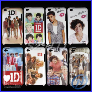 One Direction Case for iPod Touch 4 Popular Music Band Plastic Skin ...