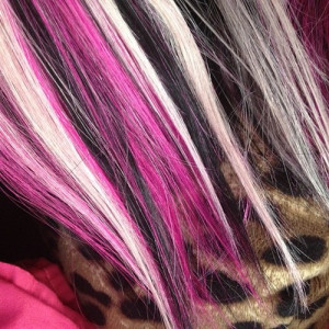 ... nofilter #hair #extensions #black #blonde #pink #samanthalalalove