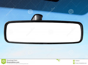 Vector Car Rear View Mirror