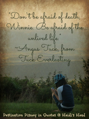 Tuck Everlasting and the End Times