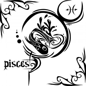 Cancer And Pisces Combined Tattoos