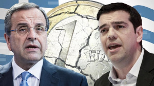 Antonis Samaras und Alexis Tsipras Bild picture alliance dpa