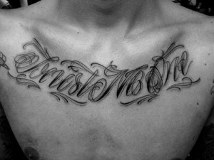 Trust No One Tattoo