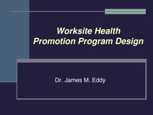accredited health and as one of worksite health education programs nwi ...