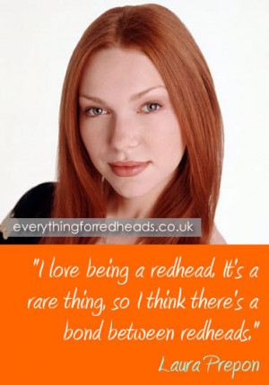 Famous Redheads on being a redhead
