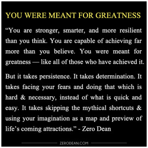 Achieving Greatness Life